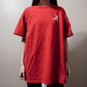 Alabama football tee